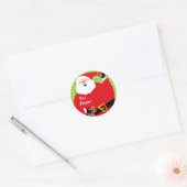 Ronde Santa Custom Gift Labels (Envelop)