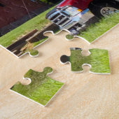 Ronde Schuur Oklahoma. Legpuzzel (Zijkant)