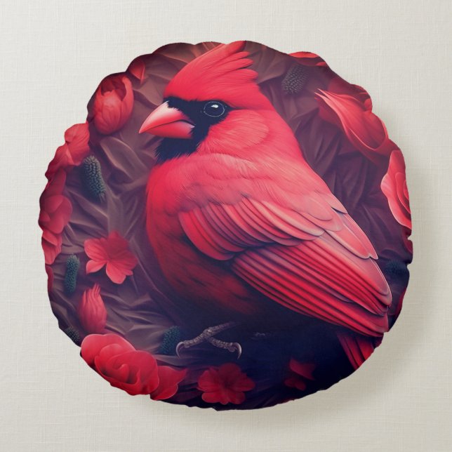 Ronde Sierkussen (16 inch) Rond Kussen (Voorkant)