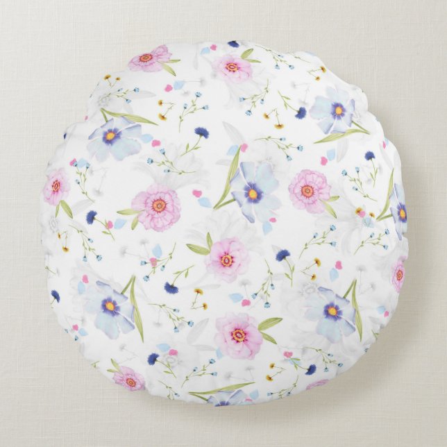 Ronde Sierkussen (16 inch) Rond Kussen (Voorkant)