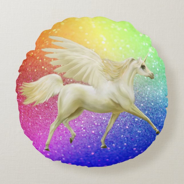 Ronde Sierkussen (16 inch) Rond Kussen (Voorkant)