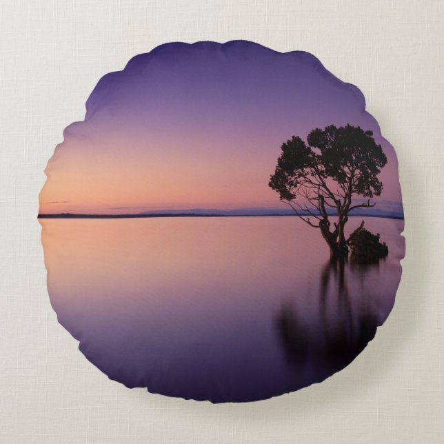 Ronde Sierkussen (16 inch) Rond Kussen (Voorkant)
