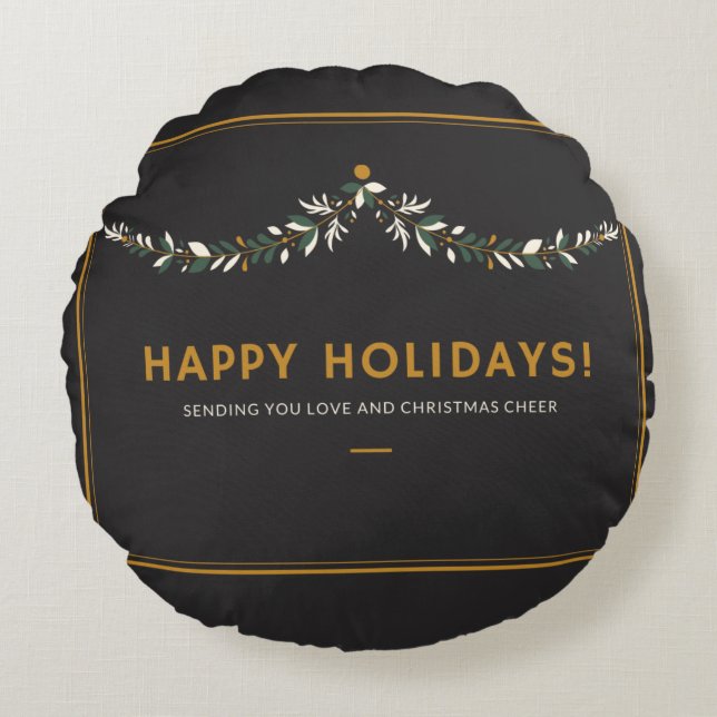 Ronde Sierkussen (16 inch) Rond Kussen (Voorkant)