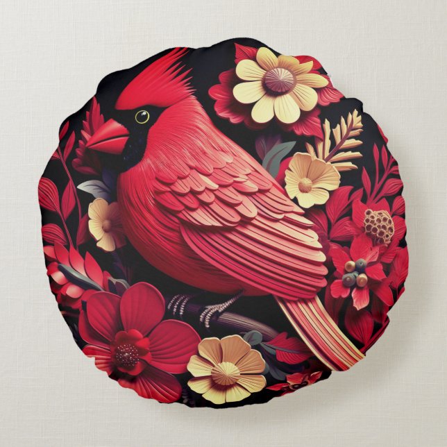 Ronde Sierkussen (16 inch) Rond Kussen (Achterkant)