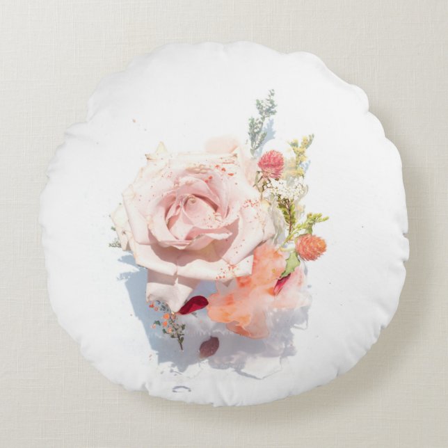 Ronde Sierkussen (16 inch) Rond Kussen (Voorkant)