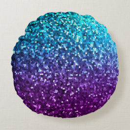 Ronde Sierkussen Mosaic Sparkley Texture Rond Kussen