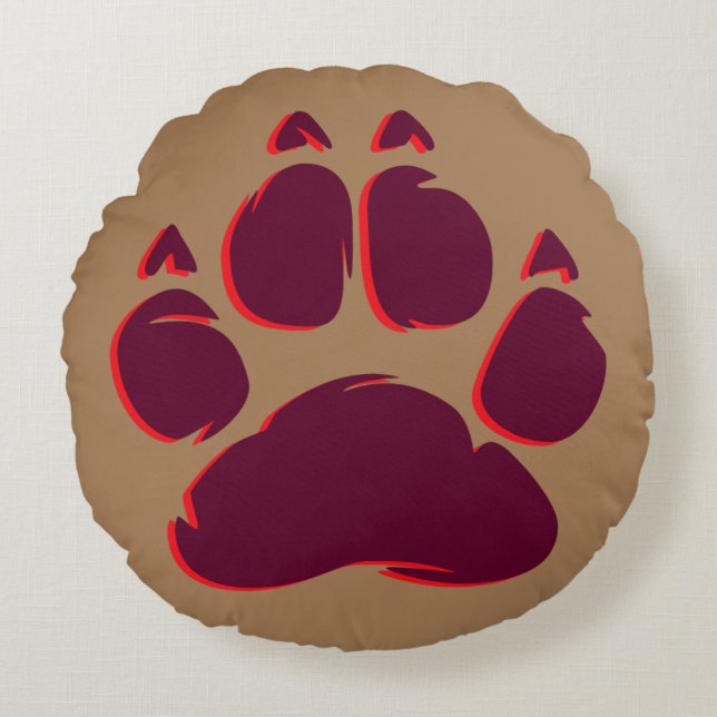 Ronde Sierkussen Rond Kussen (Voorkant)