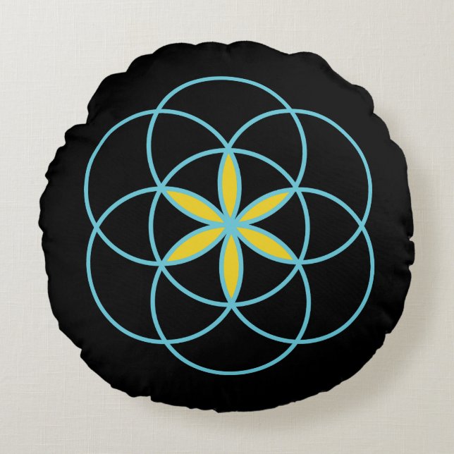 Ronde Sierkussen Rond Kussen (Voorkant)