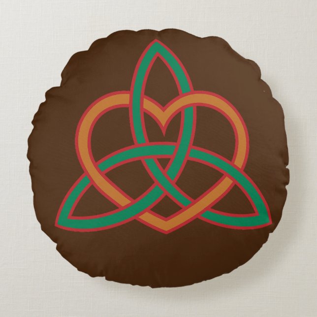 Ronde Sierkussen Rond Kussen (Voorkant)