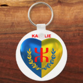 Ronde sleutelhanger, KABYLIE 2972 Sleutelhanger (Voorkant)