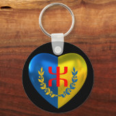 Ronde sleutelhanger, Kabylie Sleutelhanger (Voorkant)
