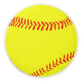 ronde Softball Knob-pullen Keramische Knop (Voorkant)