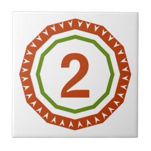 Ronde Spaanse brievenbus Tegeltje