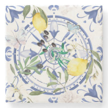 Ronde, , Spaanse tegel, middellandse zee, citroen,