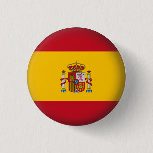 Ronde Spanje Button 3,2 Cm