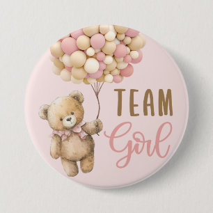 Ronde Speld Van 3 Inch de geslacht van berenbaby o Button 7,6 Cm