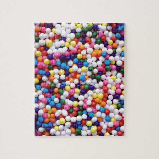 Ronde springetjes legpuzzel (Verticaal)