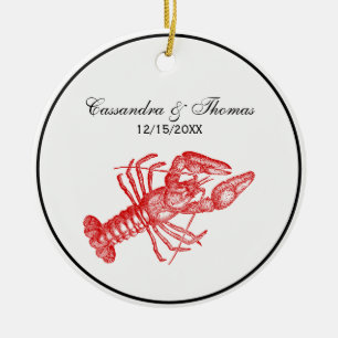 Ronde Sq lijsten  Keramisch Ornament