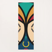 ronde stambal yogamat (Achterkant)