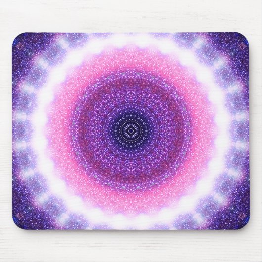 Ronde sterren Mandala Muismat (Voorkant)