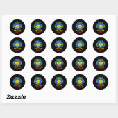 Ronde sticker (Vel)