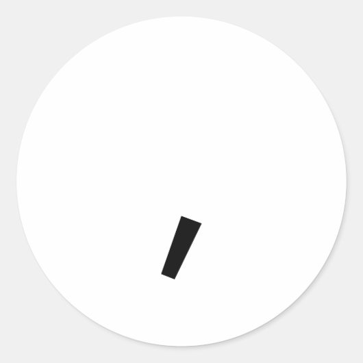 , RONDE STICKER (Voorkant)