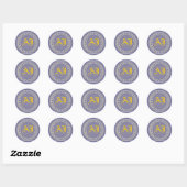 Ronde sticker (Vel)
