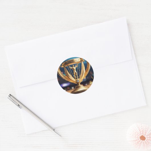 Ronde sticker (Envelop)