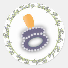 Ronde sticker