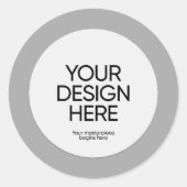Ronde sticker (Voorkant)