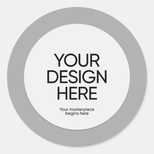Ronde sticker (Voorkant)