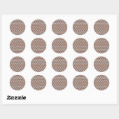 Ronde sticker  (Vel)