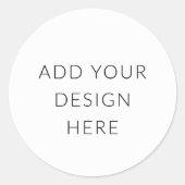 Ronde sticker afdrukken (Voorkant)