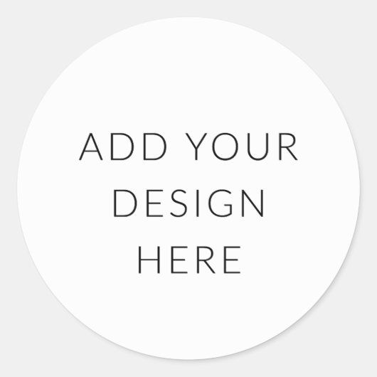 Ronde sticker afdrukken (Voorkant)