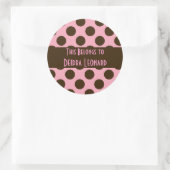 Ronde Sticker-Dit boek behoort tot Sticker (Tas)