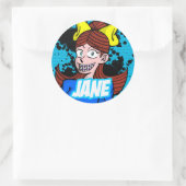 Ronde Sticker Jane (Tas)