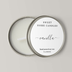 Ronde Sticker met label voor speciale theellampjes