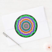 Ronde Sticker oogbloeding (Envelop)
