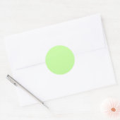 Ronde STICKER Plain : Koop BLANC of VOEG TEKST AFB (Envelop)