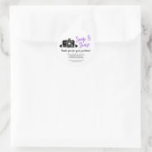 Ronde-sticker voor camera magnetisch & delen ronde sticker (Tas)