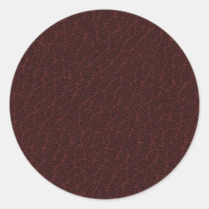 Ronde sticker voor kunstleder