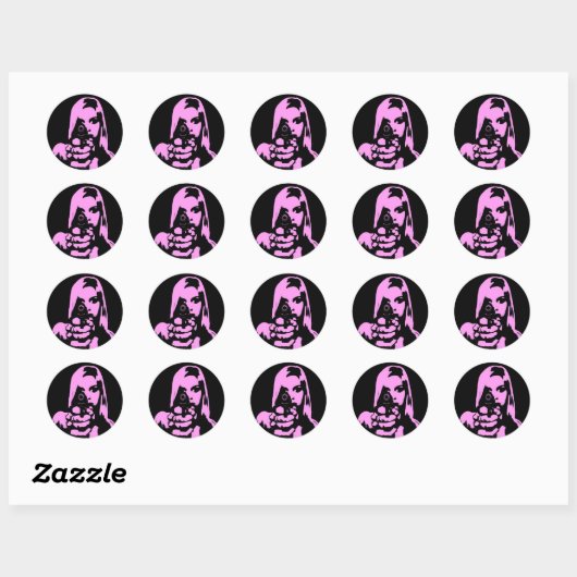 Ronde stickers (Vel)