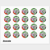 Ronde stickers (Vel)