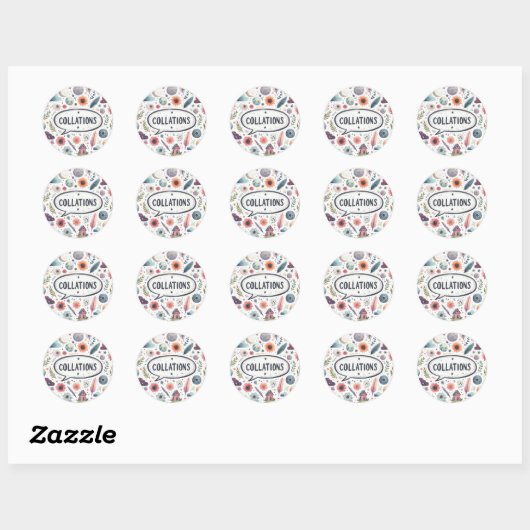 Ronde stickers (Collations) (Vel)