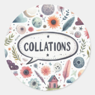 Ronde stickers (Collations)