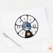 Ronde stickers - Gepersonaliseerd (Envelop)