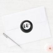 Ronde stickers - Gepersonaliseerd (Envelop)