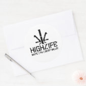 Ronde stickers - Gepersonaliseerd (Envelop)