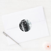 Ronde stickers - Gepersonaliseerd (Envelop)