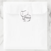 Ronde stickers - Gepersonaliseerd (Tas)